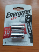 ENERGIZER 123 líthium fotó elem 2 db / csomag
