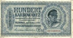 100 Karvowanez 1942 German occupation of Ukraine