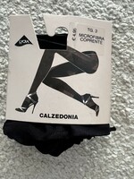 Calzedonia black thicker 50 den tights m - new