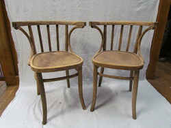 2 antique thonet armchairs (polished, refurbished)