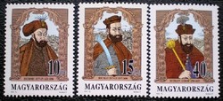 S4168-70 / 1992 Történelmi Arcképcsarnok IV. bélyegsor postatiszta