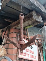 Rare original antique cast iron boat fishing boat small anchor iron cat foldable
