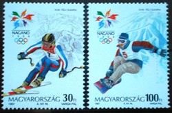 S4428-9 / 1998 Téli Olimpia bélyegsor postatiszta