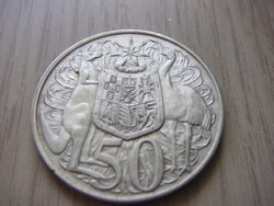 50 Cent 1966 Silver Coin Australia