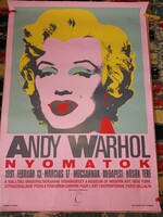 Andy Warhol Nyomatok plakát 1991
