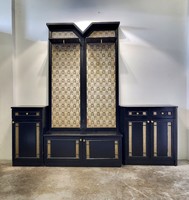 Vintage German hall furniture, set in art deco style