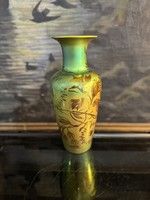 Zsolnay eozin - Savmaratott váza