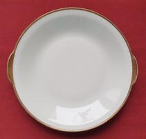 Eschenbach bavaria German porcelain serving bowl cookie plate with golden edge