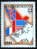 S4294 / 1995 Europa : 50 éve ért véget a háború Európában bélyeg postatiszta