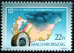 S4292 / 1995 Meteorológiai Szolgálat bélyeg postatiszta