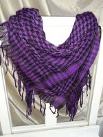 Purple-black scarf