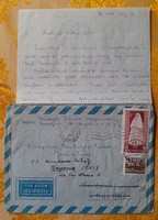 A letter written to the painter Endre Kömpőczi balogh