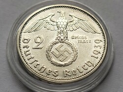 III. Birodalom ezüst 2 Márka 1939 A.