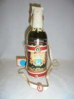 Retro Eger bull's blood - with Hungarian decoration - 1970s - 3.5 dl - annual price HUF 23.90