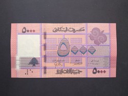 Libanon 5000 Livres 2021 Unc