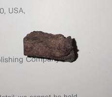 Kő meteorit , friss  !!