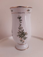 Hollóházi erika patterned vase