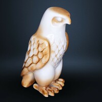 Zsolnay eagle porcelain figurine