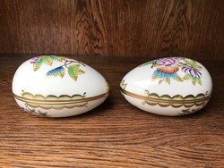 Eggs with Victoria pattern from Herend!!!