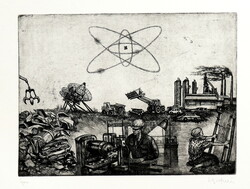 Industry, excellent social real etching