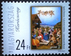 S4520 / 1999  Karácsony II. bélyeg postatiszta