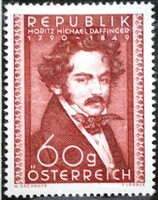 A948 /  Ausztria 1950 Moritz Daffinger bélyeg postatiszta