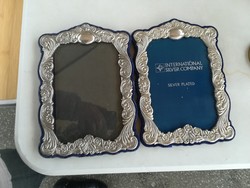 Silver-plated picture frames