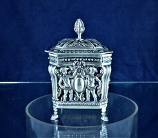 Very rare, antique silver bonbon holder, France, ca. 1780!!!