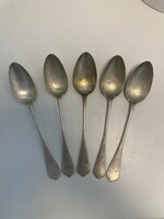 5 pcs dianas silver spoons. Only 200 ft/g!