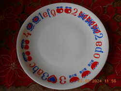 Alföldi alphabet children's flat plate