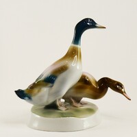 Zsolnay duck couple