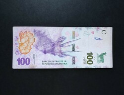 Argentina 100 Pesos 2018, VF