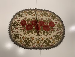37 Cm x 31 cm velvet brocade tablecloth table centerpiece