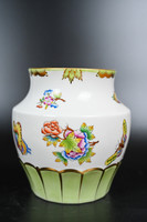 Herend porcelain victorian pattern bay vase