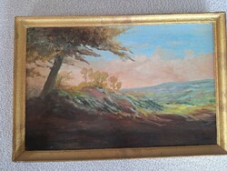 Unsigned oil painting