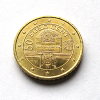 Ausztria – 50 euro cent – 2023 - a bécsi Szecesszió Háza