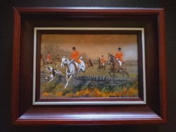Gábor Rádóczy Gyarmathy - herd (gallery oil painting)