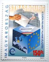 S4750  /  2004 Az  Európa Parlament tagjainak választása bélyeg postatiszta