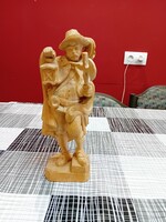 Wood statue