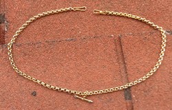 Gold plated necklace - 22 ct gold plated