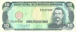 10 pesos oro 1997 Dominika