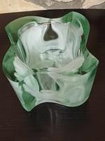 Scandinavian craftsman glass table decoration vase