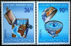 S4608-9 /  2001  Europa : A víz mint nemzeti kincs bélyegsor postatiszta
