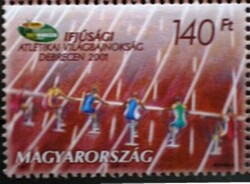 S4617 /  2001 Ifjúsági Atlétikai VB bélyeg postatiszta