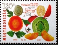 S4710  /  2003  Egészséges Táplálkozás bélyeg postatiszta