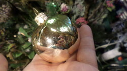 New, nostalgia ornament made of glass, in very nice condition. / Apple