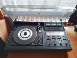 Grundig Studio 2220 Hi-Fi 4D stereo (1975-1977) Dual 1226 lemezjátszó Shure M75 Type D