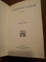 Bíró Lajos "A diadalmas asszony" Singer és Wolfner 1910