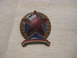 Rákosi police cap badge