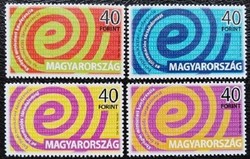 S4726a-d  /  2004  e-Európa bélyegsor postatiszta